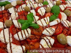 Tomaten- Mozzarella- Platte 